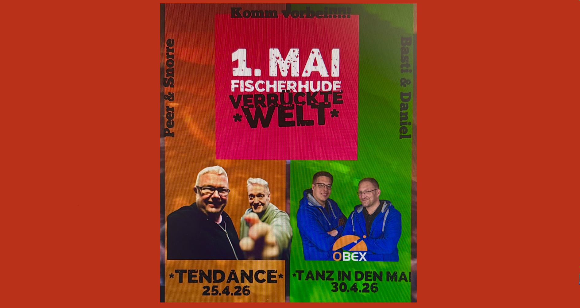 DJ Peer legt auf beim Tendance Event in Norddeutschland